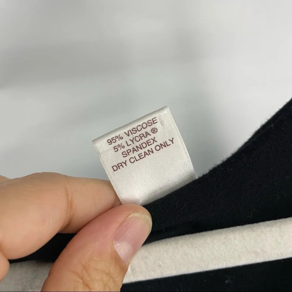 Peruvian Connection black midi ballet dress viscose spandex XS - Picture 5 of 5